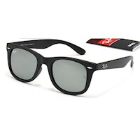 LENTES DE SOL RAYBAN WAYFARER RB2140/ COLOR:NEGRO CON LUNAS ESPEJO